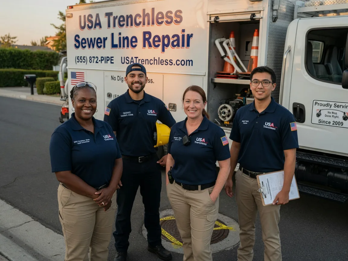 Sewer Line Repair company in Mannsville, OK